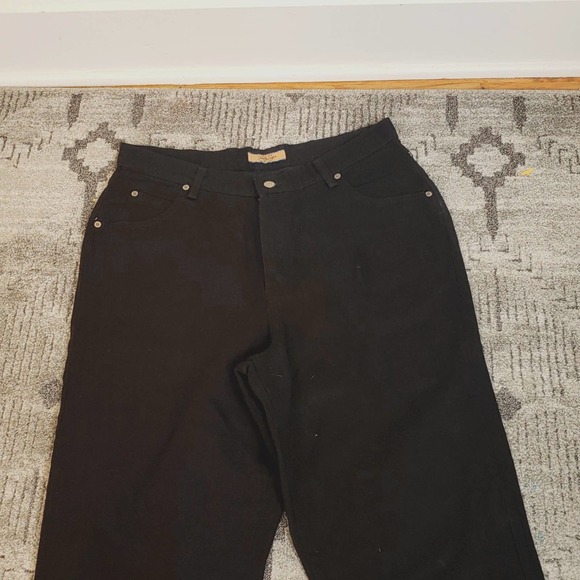 Just My Size Vintage Black Relaxed taper Jeans size 16W Tall - Picture 3 of 9